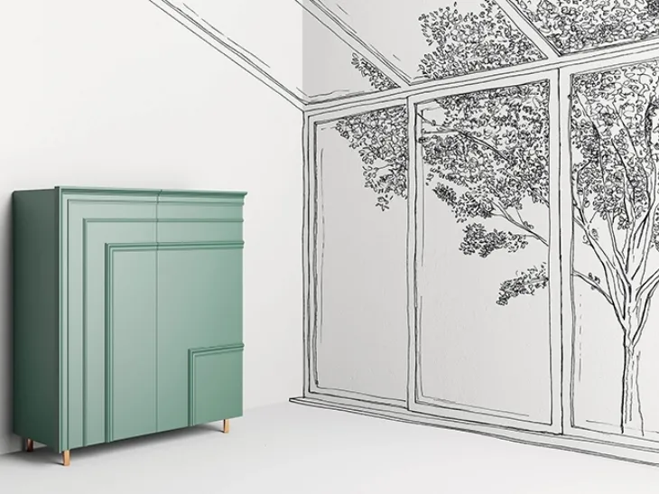 Madia Gessolina di Minotti Italia