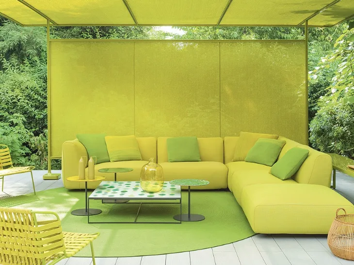 Divano da giardino Welcome di Paola Lenti