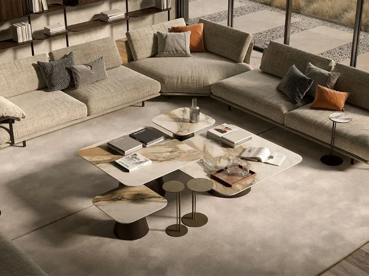 Tavolino Albert Keramik di Cattelan Italia