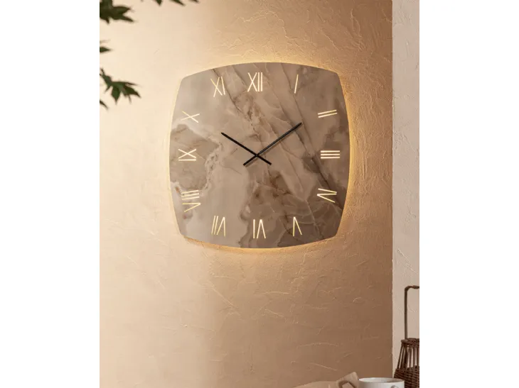 Orologio Portorotondo in ceramica di Riflessi