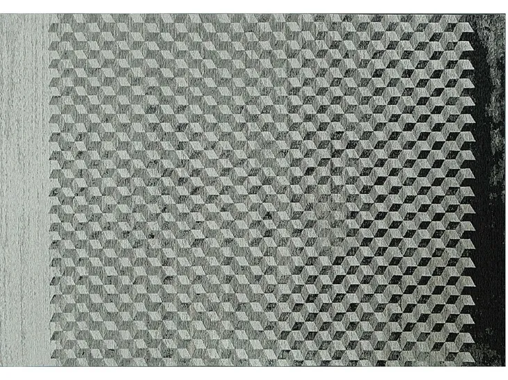 Tappeto Rubik in tessuto di cotone e ciniglia di Cattelan Italia