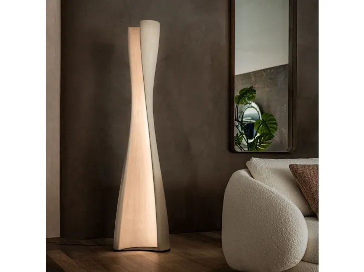 Lampada da terra in argilla Diploma di Cattelan Italia