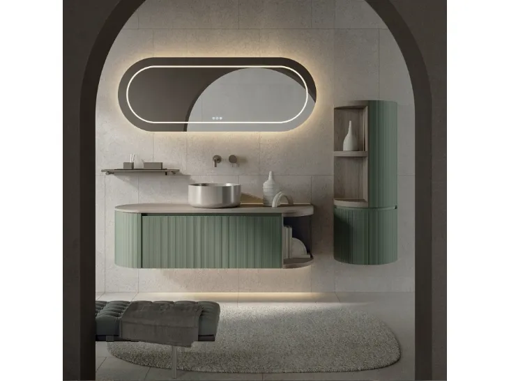 Mobile da Bagno sospeso Elle 04 di Novello