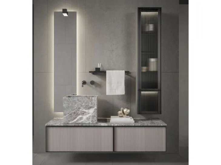 Mobile da Bagno sospeso Quari New 06 di Novello