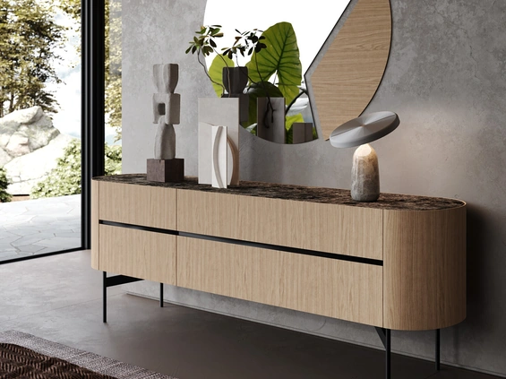 Ottanta Comò Quercia