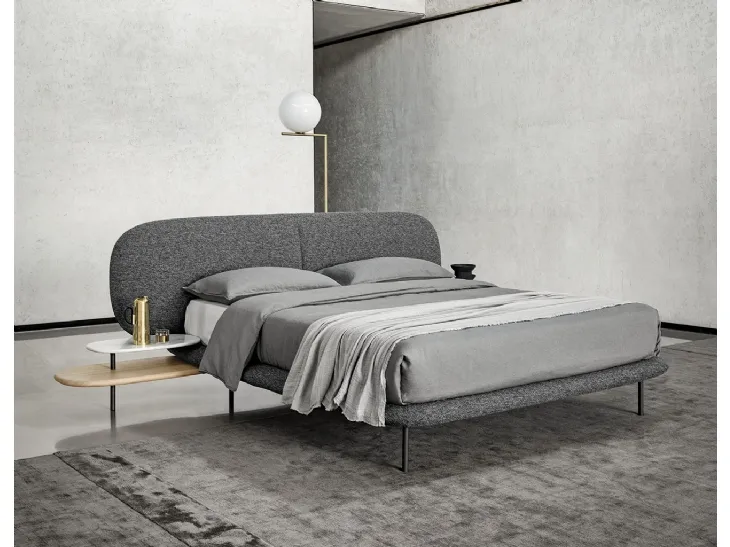 Letto imbottito Neyo di Alf Da Frè