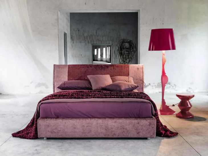 Letto in tessuto Ginger di Veneran