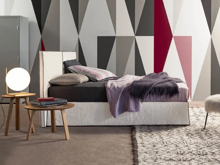 Letto matrimoniale Space di Flexteam