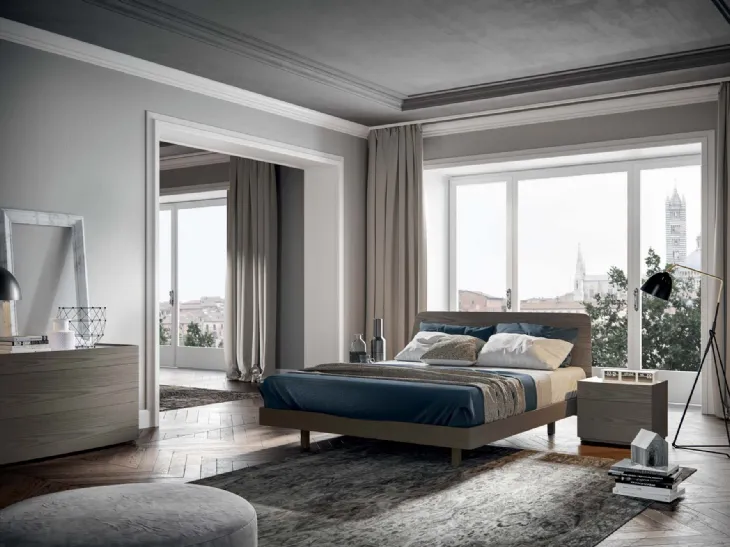 Letto con testiera Brand di Veneran