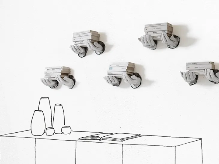 Libreria di design Mimi di Minotti Italia