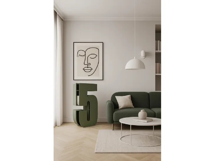 Libreria Numero Contenitore di Voltan