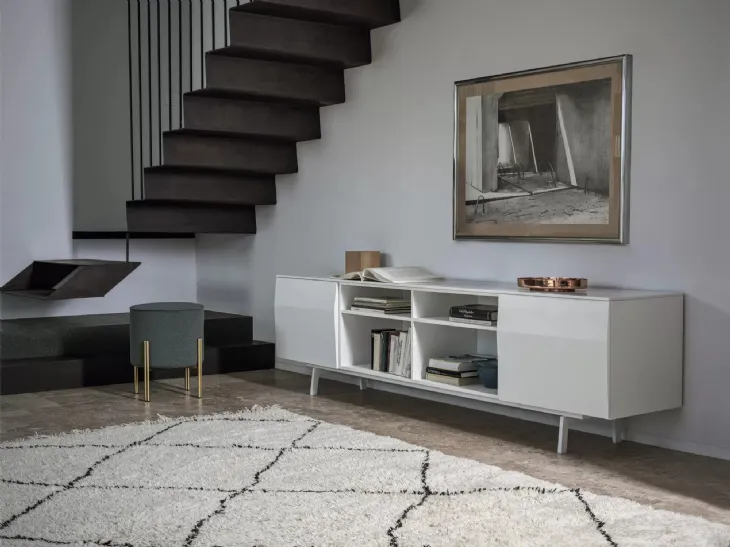 Madia Amsterdam in legno laccato di Bontempi