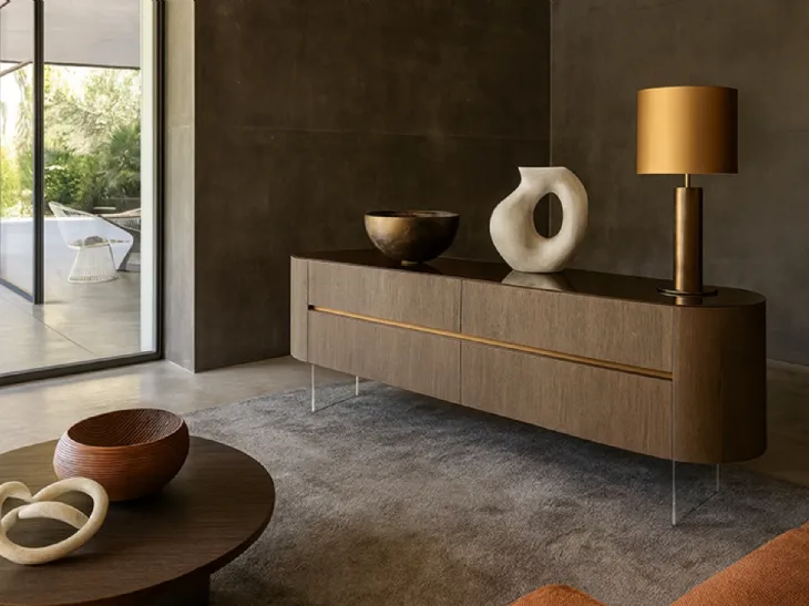 Madia Ottanta in quercia tabacco di Voltan