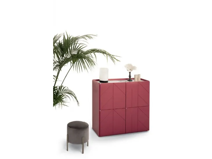 Madia Pica Legno Laccato Decorato 5 di Bontempi