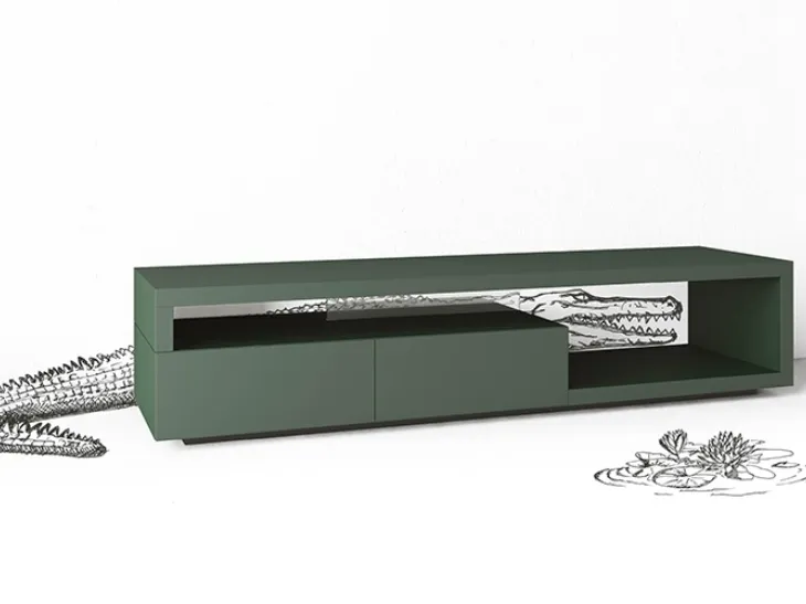 Mobile Porta Tv Ode di Minotti Italia