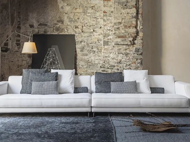 Divano lineare Identity di Vibieffe
