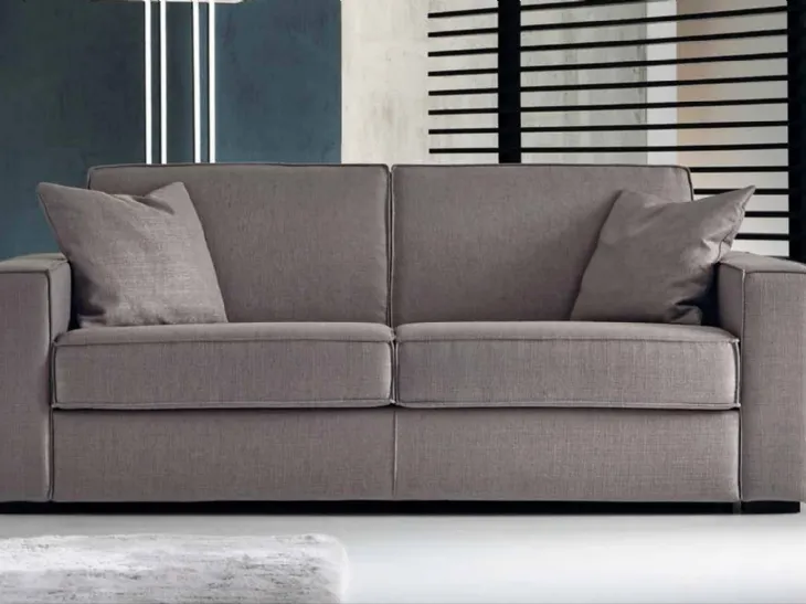 Divano letto lineare moderno in tessuto Lang di Gurian