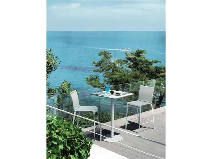 Sgabello in tessuto tecnico Net di Bontempi