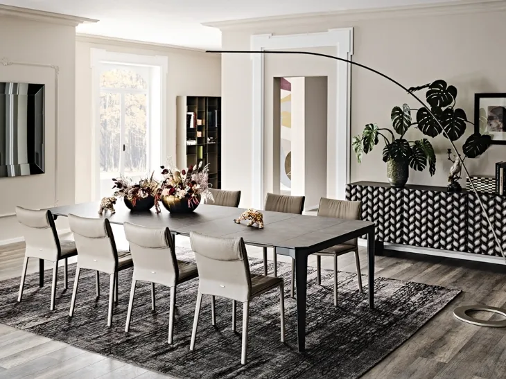 Consolle allungabile con piano in laminato Nemo di Cattelan Italia