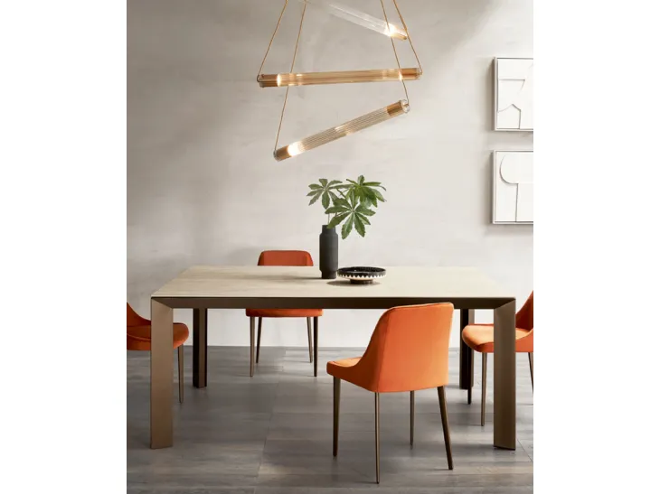 Tavolo allungabile Manhattan Ceramica di Riflessi