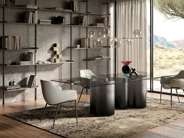 Tavolo Papel Glass di Cattelan Italia