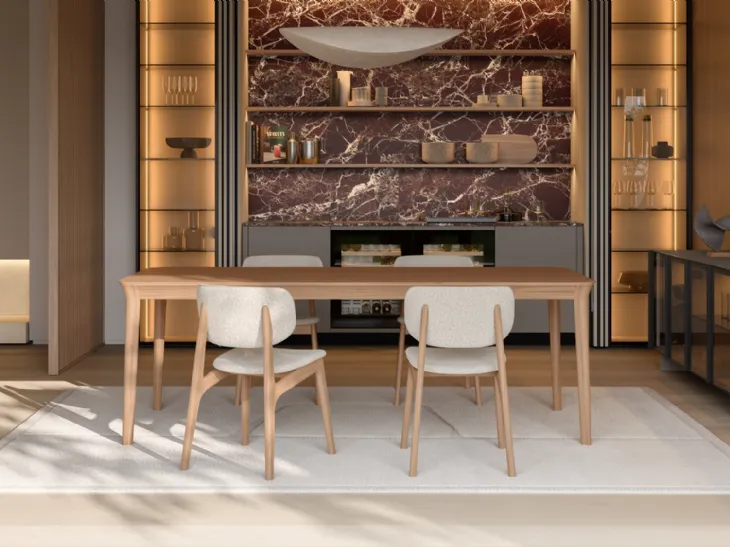 Tavolo Smooth in Rovere di Dall'Agnese