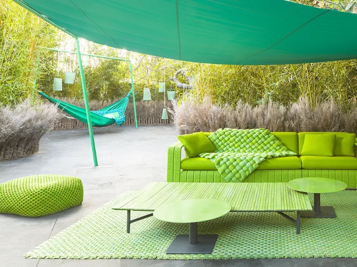 Pouf da Giardino Berry di Paola Lenti