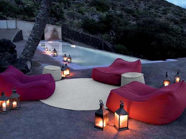 Poltrona da giardino Float di Paola Lenti