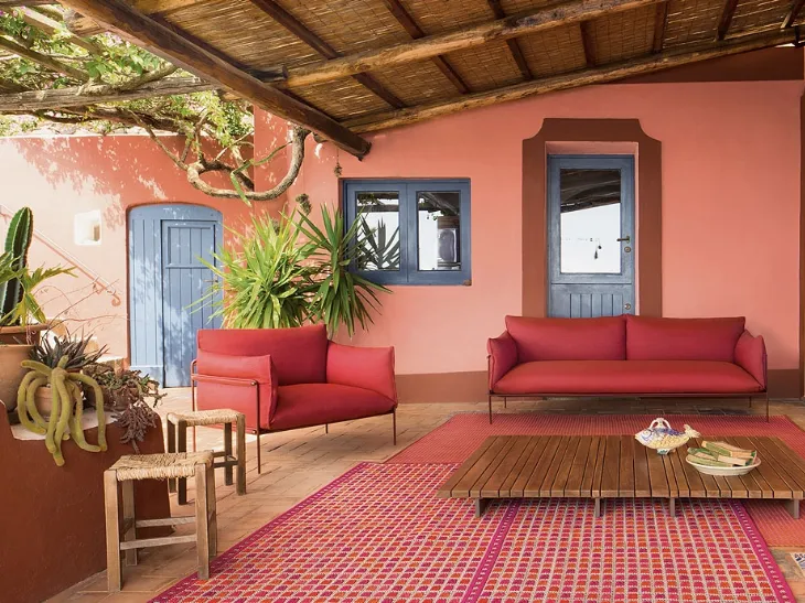 Salotto da giardino Kabà di Paola Lenti