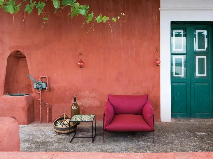 Poltrona da giardino Kabà di Paola Lenti