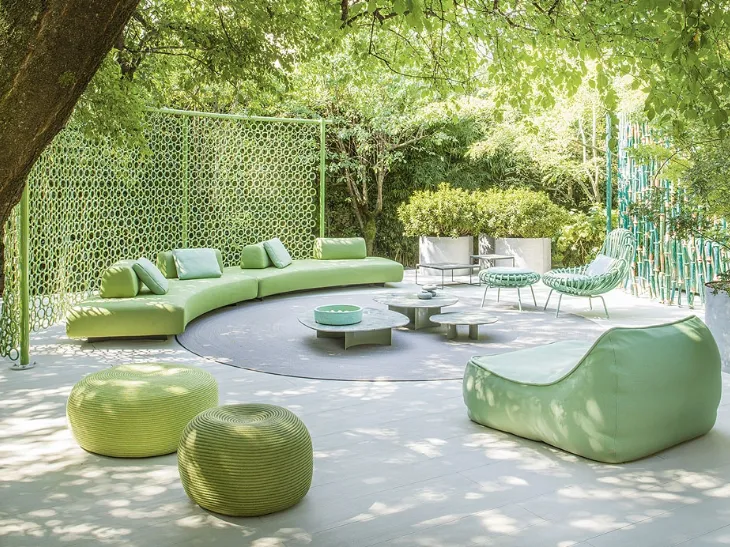Divano da giardino Orlando di Paola Lenti