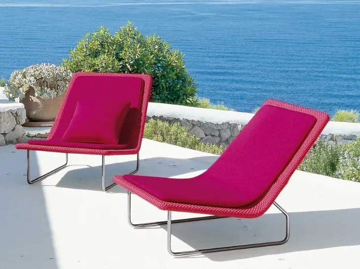 Poltrona da giardino Sand di Paola Lenti