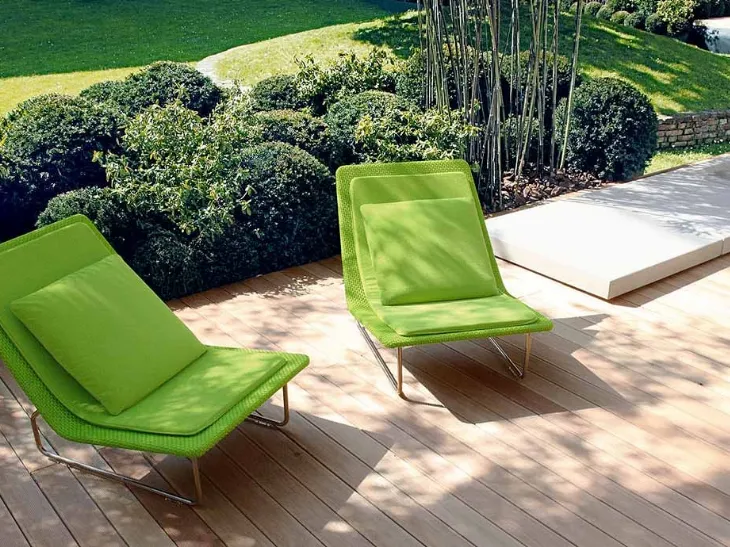 Poltrona da giardino Sand di Paola Lenti