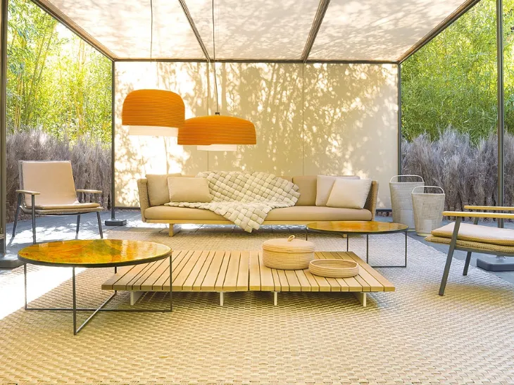 Tavolino da giardino Sunset di Paola Lenti