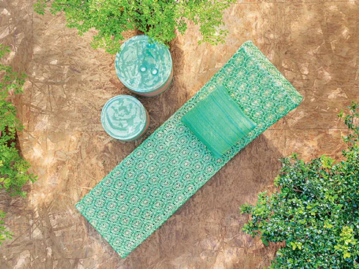 Lettino Wave di Paola Lenti